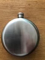 Heupfles flask veldfles rond 8oz rvs, Hobby en Vrije tijd, Overige Hobby en Vrije tijd, Ophalen of Verzenden, Zo goed als nieuw