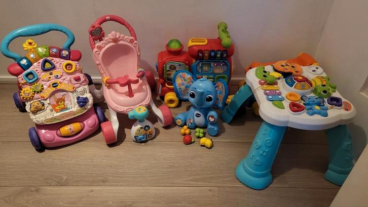 VTech en Ficher-Price speelgoed 6 stuks, Kinderen en Baby's, Speelgoed | Vtech, Gebruikt, 6 maanden tot 2 jaar, Ophalen of Verzenden