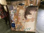 Klimt Reproductie Moeder en Kind - 90x90 cm, Ophalen