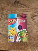 UNO Pokémon kaartspel, Een of twee spelers, Ophalen of Verzenden, Gebruikt, Reisspel