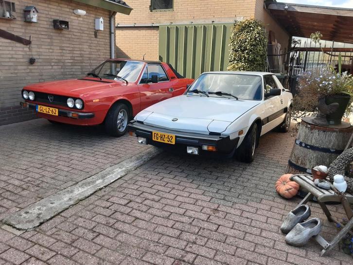 Fiat Bertone X1/9 1.5 /Lancia Beta Spider 1.6cabrio oldtimer, Auto's, Oldtimers, Particulier, Ophalen