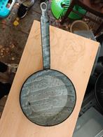grijsgewolkte oude  Koekenpan, Huis en Inrichting, Keuken | Potten en Pannen, Ophalen of Verzenden, Gebruikt, Overige materialen
