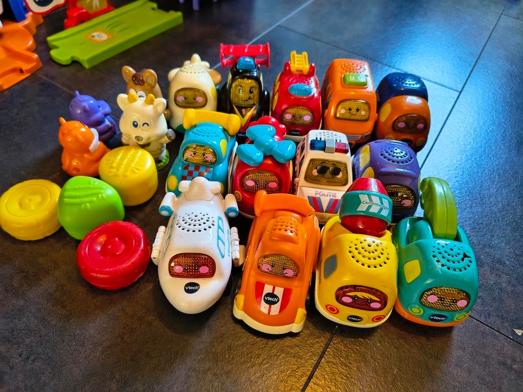Grote partij VTech Toet Toet Auto's, Ophalen, Gebruikt, Jongen of Meisje