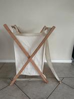 waszak wasmand wasstandaard hout/katoen H64xB43xD45 Nieuw, Huis en Inrichting, Ophalen of Verzenden, Nieuw
