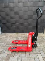 Pompwagen korte lepels, Doe-het-zelf en Verbouw, Palletwagens en Pompwagens, Ophalen, Gebruikt