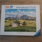 Ravensburger puzzel Landschap 500 stukjes, Ophalen of Verzenden, 500 t/m 1500 stukjes, Zo goed als nieuw, Legpuzzel