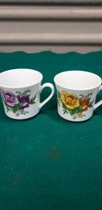 kopjes met rozen, Huis en Inrichting, Keuken | Servies, Ophalen of Verzenden, 'T Olde Gre-j, Info@toldegrej.nl, Endepoelstraat 20f Didam