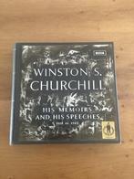 elpees 12 x Winston Churchill ,speeches en memoires, Cd's en Dvd's, Ophalen of Verzenden, Voor 1960, Gebruikt, 12 inch
