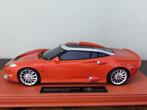 Spyker C8 Aileron Dutch Orange TOP093A  Top Marques 1:18, Hobby en Vrije tijd, Modelauto's | 1:18, Nieuw, Auto, Overige merken
