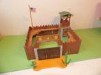 Playmobil western fort 4072, Ophalen of Verzenden, Zo goed als nieuw, Complete set