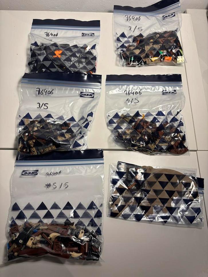 LEGO 76406 Hongaarse Hoornstaart - Zonder Doos/Instructies, Kinderen en Baby's, Speelgoed | Duplo en Lego, Gebruikt, Lego, Complete set