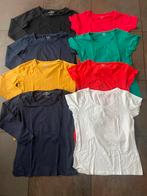 Pakket met 8 basis shirtjes dames, Ophalen of Verzenden, Zo goed als nieuw, Maat 42/44 (L)