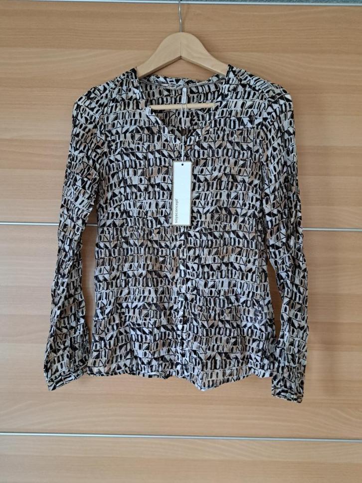 Blouse soyaconcept S Nieuw, Kleding | Dames, Blouses en Tunieken, Nieuw, Maat 36 (S), Bruin, Ophalen of Verzenden