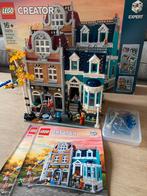 Lego 10270 Boekenwinkel & Kyglaringverlichting, gebouwd, Kinderen en Baby's, Speelgoed | Duplo en Lego, Ophalen of Verzenden, Zo goed als nieuw