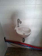 Sphinx fonteintje wc rond, Ophalen of Verzenden, Zo goed als nieuw, Chroom, Wastafel