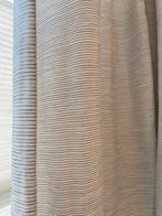 HEMA Gordijn Wit met Zwart Streepje, Huis en Inrichting, Stoffering | Gordijnen en Lamellen, Ophalen, Wit, Zo goed als nieuw, 200 cm of meer