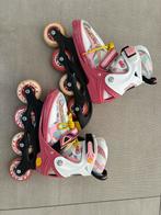 Roze Skeelers Maat 31-35 - Meisje, Sport en Fitness, Skeelers, Ophalen, Kinderen, Inline skates 4 wielen, Verstelbaar