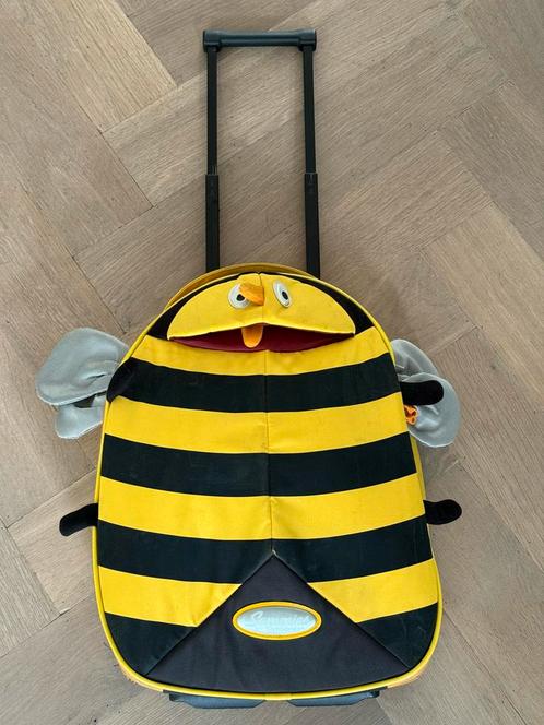 Samsonite rollkoffer voor kinderen Sammies, Sieraden, Tassen en Uiterlijk, Koffers, Gebruikt, Zacht kunststof, Minder dan 50 cm