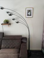 Design lamp met 5 bollen en marmeren voet., Ophalen of Verzenden, Zo goed als nieuw