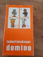 Vintage domino de Fabeltjeskrant, Ophalen of Verzenden