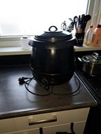 GROTE SOEPPAN 10 LITER ..HOTPOT/SOEPPOT/GEHAKTBALLEN.., Ophalen of Verzenden, Zo goed als nieuw