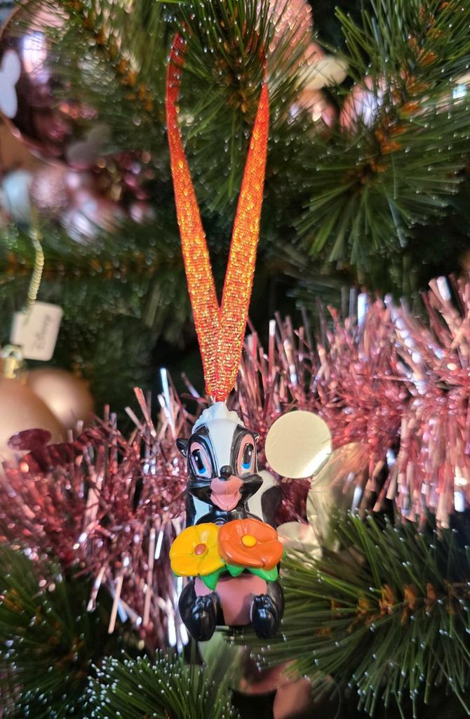 Disney Bloempje Bambi kerst ornament hanger kerstbal, Verzamelen, Disney, Nieuw, Bambi of Dumbo, Ophalen of Verzenden