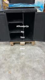 Landelijk koffiecorner  kast met deuren en planken, Ophalen, Minder dan 50 cm, 100 tot 150 cm, Nieuw