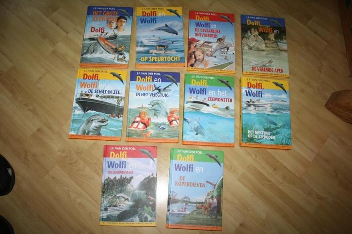 J.F. van der Poel - Dolfi, Wolfi - 3,50 per stuk, Boeken, Kinderboeken | Jeugd | 10 tot 12 jaar, Ophalen of Verzenden