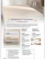 Optipluche Hoeslaken 180x200/220, Overige maten, Ophalen of Verzenden, Zo goed als nieuw, Hoeslaken of Sloop