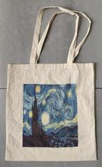 Linnen Katoen Draagtas VAN GOGH - De Sterrennacht, Ophalen of Verzenden, Gebruikt, Gebruiksvoorwerp