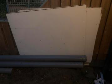 Trespa HPL platen 6mm wit 147x121cm 8 stuks beschikbaar voor biedingen
