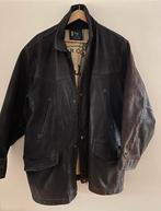Stoere vintage leren jas, Ophalen of Verzenden, Gedragen, Maat 56/58 (XL), Bruin