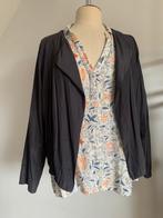 American Vintage vestje blouse jasje grijs aubergine M: 38, Kleding | Dames, Truien en Vesten, Grijs, Maat 38/40 (M), American Vintage