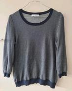 Peter Hahn najaars trui S 36 Donkerblauw 100% Katoen, Zo goed als nieuw, Peter Hahn, Maat 36 (S), Verzenden