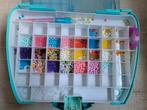 Aquabeads koffer, Hobby en Vrije tijd, Kralen en Sieraden maken, Ophalen of Verzenden, Zo goed als nieuw, Overige typen