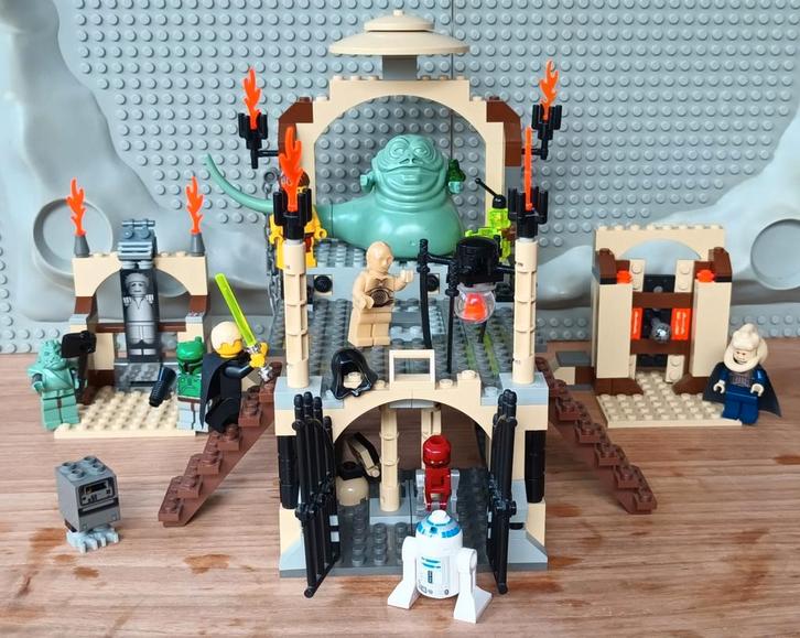 Lego Star Wars 4480 Jabba's Palace + uitbreiding (4475,4476), Kinderen en Baby's, Speelgoed | Duplo en Lego, Zo goed als nieuw