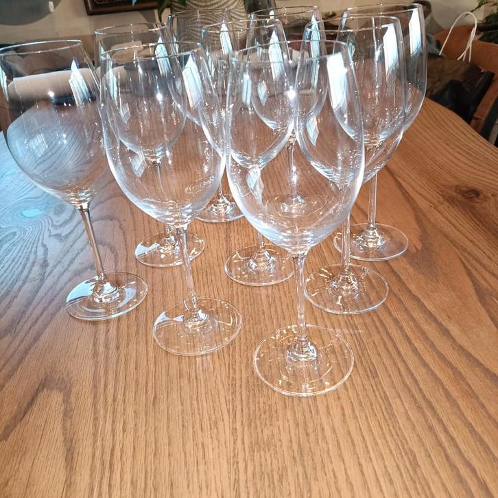 Set van 22 wijnglazen, Verzamelen, Glas en Borrelglaasjes, Overige typen, Ophalen of Verzenden