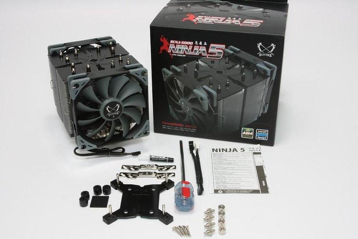 Scythe Ninja 5  SCNJ-5000 CPU Cooler, Computers en Software, Computerkoelers, Nieuw, Luchtkoeling, Verzenden