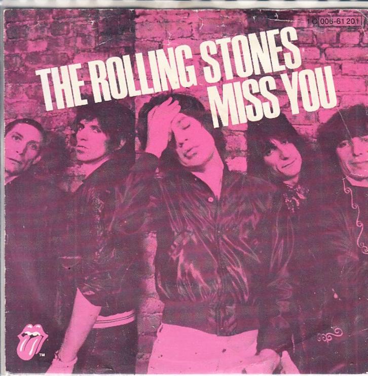 the rolling stones - miss you  ( 1978), Cd's en Dvd's, Vinyl Singles, Single, Pop, 7 inch, Ophalen of Verzenden