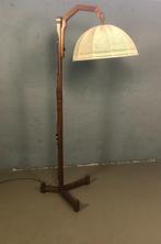 Vintage vloerlamp, Ophalen, Hout, Gebruikt, Vintage