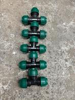 5x T-stuk knelkoppeling tyleenslang 25mm, Tuin en Terras, Tuinslangen, Ophalen of Verzenden, Nieuw, Overige typen