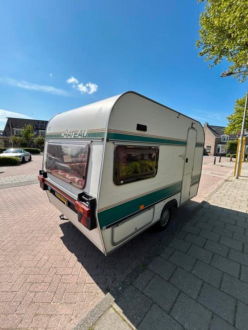 Chateau 350 Elite caravan, Caravans en Kamperen, Caravans, Particulier, tot en met 2, Kleine zit, Chateau, Disselslot, Luifel