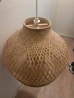 Bamboe lamp, Huis en Inrichting, Lampen | Lampenkappen, Ophalen of Verzenden, Zo goed als nieuw, Rond