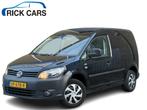 Volkswagen Caddy 1.6 TDI Cruise control/airco (bj 2013), Euro 5, Stof, Gebruikt, Zwart