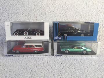 4 modelauto's beschikbaar voor biedingen