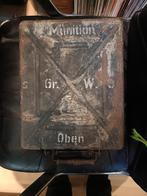 Duitse mortieren munitie kist ww2, Ophalen of Verzenden