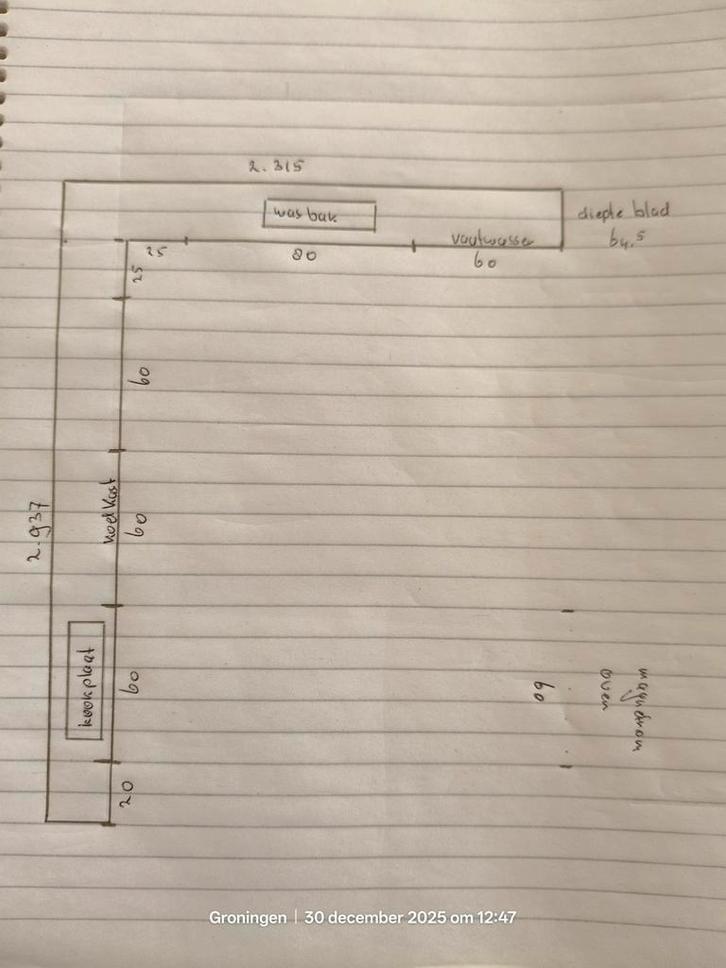 Nette Ikea hoekkeuken wit, Huis en Inrichting, Keuken | Complete keukens, Gebruikt, Hoekkeuken, Wit, Graniet of Steen, Greeploos