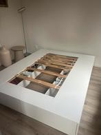 IKEA NORDLI BED 160x200 wit GRATIS OPHALEN, Huis en Inrichting, Slaapkamer | Bedden, Ophalen, Gebruikt, Wit, Tweepersoons