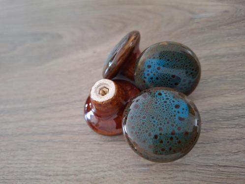 KASTKNOP KERAMIEK VINTAGE, Huis en Inrichting, Woonaccessoires | Overige, Nieuw, Ophalen of Verzenden
