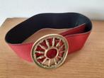 Dames Ceintuur Riem - Koper - Leer, 80 tot 90 cm, Echt leder, Heupriem, Ophalen of Verzenden
